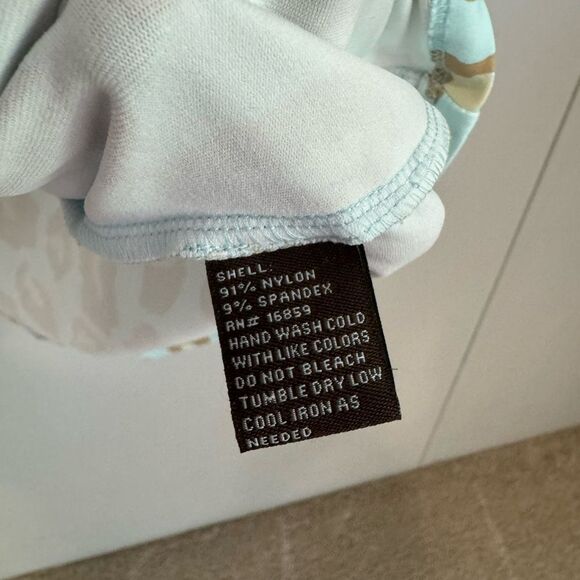 I McLaughlin Leopard Print 3/4 sleeve Faux Wrap Dress - Picture 3 of 4